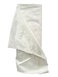 Off-White Dupioni Silk Fabric THUMBNAIL