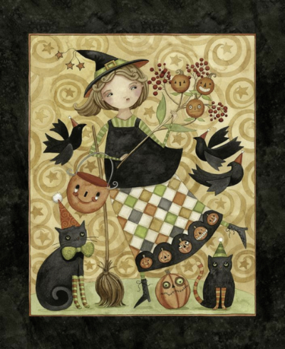 Riley Blake "Halloween Whimsy" # PD11830-PANEL – Halloween Whimsy Panel MAIN