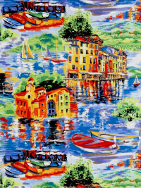 Paintbrush Studio "Portofino" # 120-99001 - Portofino Large Scenic THUMBNAIL