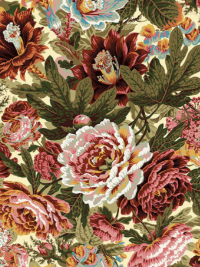 Free Spirit "Kaffe Fassett Collective February 2023" # PWPJ029-Natural – Floral Burst THUMBNAIL