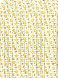 Marcus Fabrics "Aunt Grace Simply Charming" # R350257-YELLOW – Wild Flowers THUMBNAIL