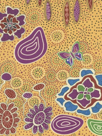 M & S Textiles - Summertime Rain Forest - Yellow SRFY THUMBNAIL