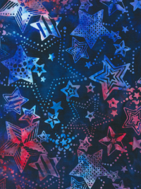 Robert Kaufman "Artisan Batiks: Liberty" # SRK-21906-248-Marine – Patriotic Stars THUMBNAIL