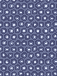 Cotton+Steel Fabrics "Feel the Void" AR105-BL4 – Blueberry Geometric Print THUMBNAIL