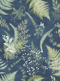 Hoffman - Chickadee Cheer V7174-682G Deep-Blue-Gold THUMBNAIL
