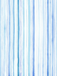 In The Beginning Fabrics "The Leah Collection" # 12TLC-1 — Blue Watercolor Stripes THUMBNAIL