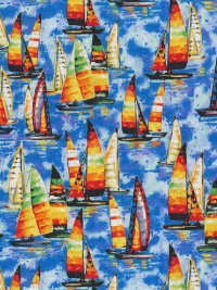 Paintbrush Studio "Portofino" # 120-99071-Multi - Sailboats THUMBNAIL