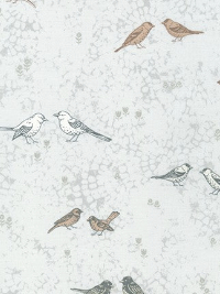 Robert Kaufman - Songbird by Wishwell WELM-20808-412 Dove THUMBNAIL