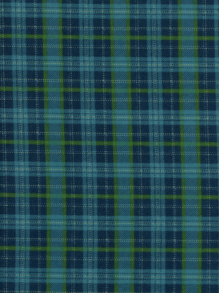 Northcott – Woodland Woolies Flannel – Plaid 2 F27266-44 Blue Multi THUMBNAIL
