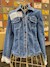 Quilted Floral Denim Shirt Jacket SWATCH