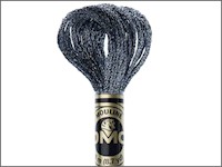 DMC Mouliné Light Effects – E317 Metallic Steel THUMBNAIL