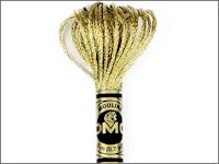 DMC Mouliné Light Effects – 3821 Metallic Mango THUMBNAIL