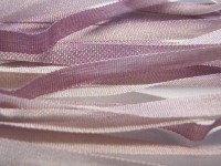 Gibb & Hiney Hand-dyed Silk Ribbon, 3.5mm — Cedar Rose THUMBNAIL