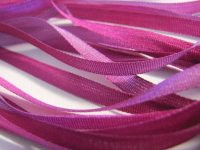 Gibb & Hiney Hand-dyed Silk Ribbon, 3.5mm — Petunia THUMBNAIL