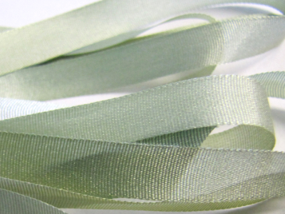Gibb & Hiney Hand-dyed Silk Ribbon, 7mm — Willow MAIN