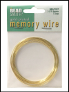 Memory Wire Gold-Plated– 2-1/4" diameter SWATCH