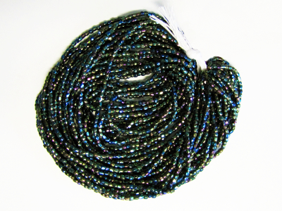 Seed Beads - Green Iris AB - 9/0 MAIN