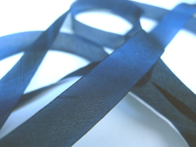 Hanah Hand-dyed Silk Ribbon, 7/16" — Blue Jeans MAIN