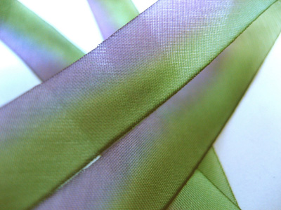 Hanah Hand-dyed Silk Ribbon, 7/16" — Lavender Rosebud MAIN