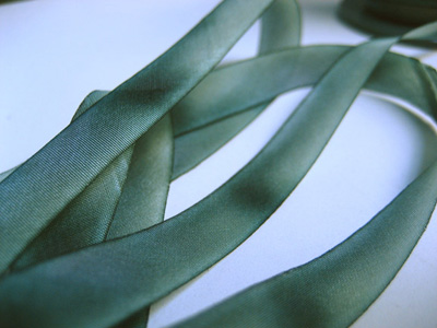 Hanah Hand-dyed Silk Ribbon, 7/16" — Moon Goddess MAIN