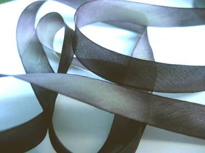 Hanah Hand-dyed Silk Ribbon, 7/16" — Stormy Monday MAIN