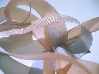 Hanah Hand-dyed Silk Ribbon, 7/16" — Sunmist MAIN