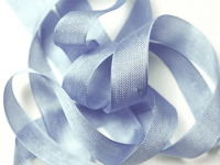 Woven Edge Rayon Ribbon, 1/2" - Dusk Blue THUMBNAIL