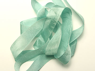 Woven Edge Rayon Ribbon, 1/2" - Bay Leaf MAIN