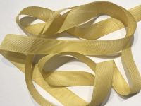 Woven Edge Rayon Ribbon, 1/2" - Golden THUMBNAIL