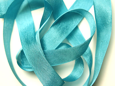 Woven Edge Rayon Ribbon, 1/2" - Peacock Alley MAIN