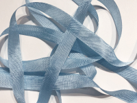 Woven Edge Rayon Ribbon, 1/2" - Sky Blue THUMBNAIL