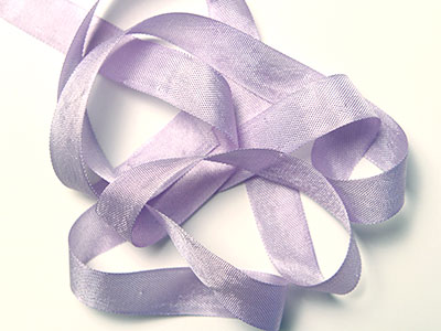 Woven Edge Rayon Ribbon, 1/2" - Tropic Lilac MAIN