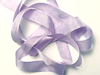 Woven Edge Rayon Ribbon, 1/2" - Tropic Lilac THUMBNAIL