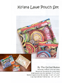 Ko'ana Lawe Pouch Set by The Quilted Button THUMBNAIL