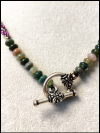 Lampworked Pendant Necklace by Piecemakers SWATCH