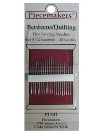 Piecemakers Betweens/Quilting Needles Size 8/12 Assorted THUMBNAIL