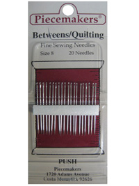 Piecemakers Betweens/Quilting Needles Size 8 THUMBNAIL