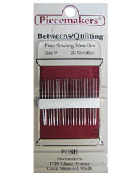 Piecemakers Betweens/Quilting Needles Size 9 THUMBNAIL