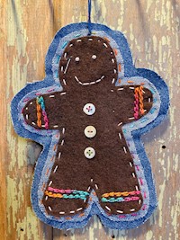 Ornaments - Denim & Felt THUMBNAIL