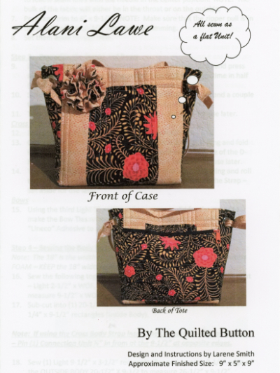 Alani Lawe Tote by The Quilted Button MAIN