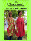 Popover Pinafore Apron — Poinsettias SWATCH