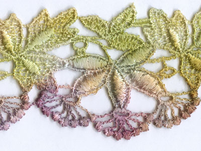 Lace DD - Purple, Green MAIN