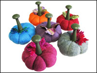 Pumpkin Pincushion — Large THUMBNAIL