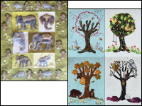 Wool Applique and Embroidery Blocks-of-the-Month with Mama Lohde THUMBNAIL