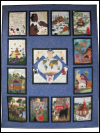 Piecemakers 2004 Calendar Quilt (Revised) — "God So Loved the World" SWATCH