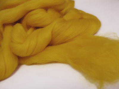 Merino Wool Roving – Buttercup MAIN