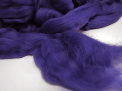 Merino Wool Roving – Ultra Violet MAIN