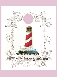 Susan Clarke - Lighthouse Button THUMBNAIL