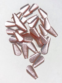 Colour Streams Sequins - Fan - 20mm x 10mm - Dusty Pink S259 THUMBNAIL