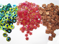 Craft Sequins by Colour Streams of Australia in Various Shapes & Colors